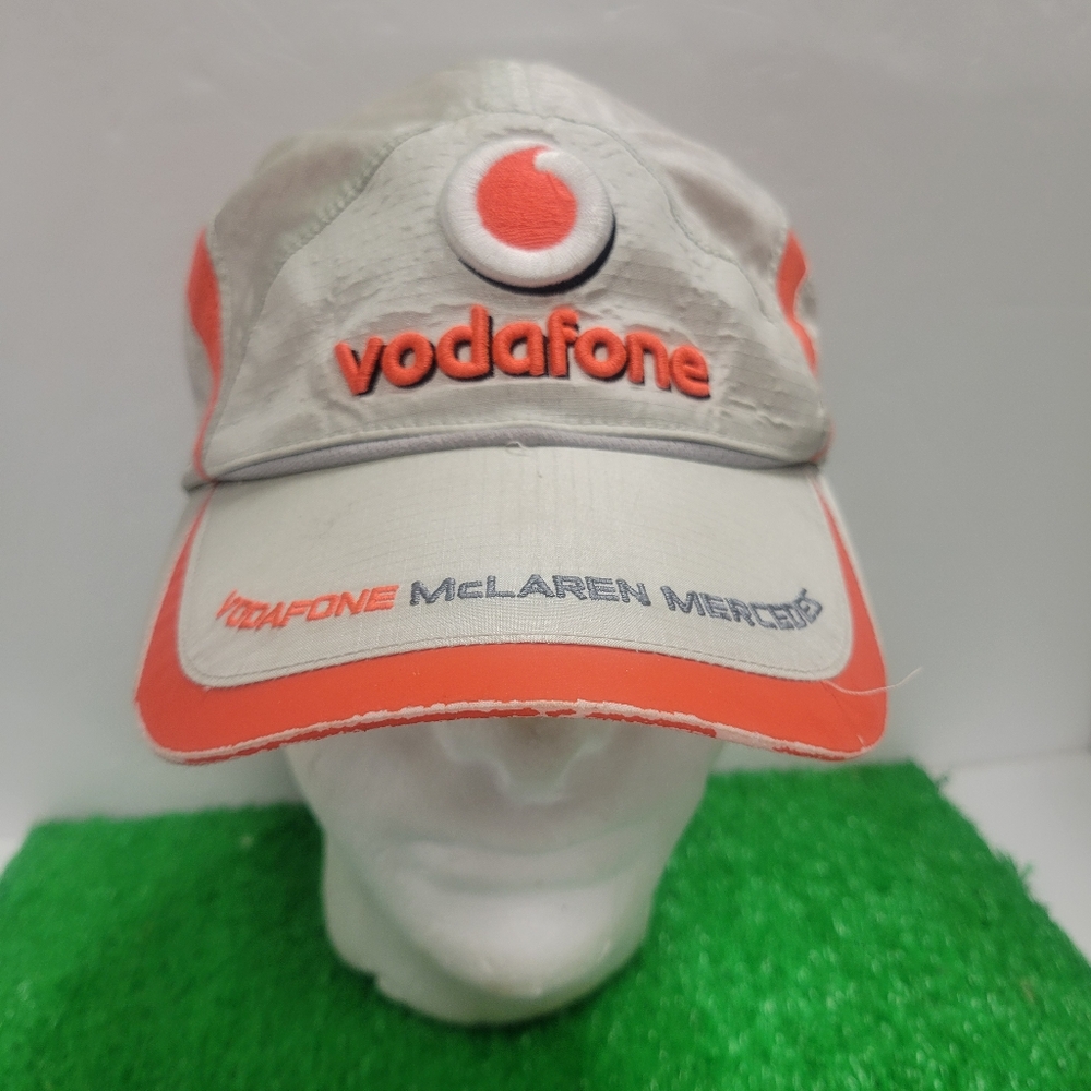 Vodafone McLaren Mercedes Lewis Hamilton Baseball F1 Team Racing Cap Hat 5 Panel